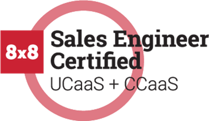 8x8 sales engineer certified